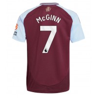Camisa de Futebol Aston Villa John McGinn #7 Equipamento Principal 2024-25 Manga Curta